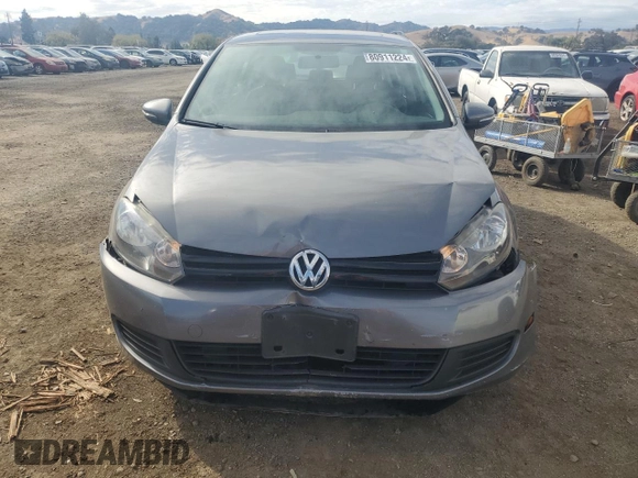 2012 Volkswagen Golf w/Conv & Sunroof z VIN WVWDB7AJ4CW022810, wystawiony jako Copart lot #80911224 z przebiegiem 130 223 mil mil oraz Szkoda całkowita • Salvage title. Historia ofert i sprzedaży dostępna na DreamBid. Obrazek 5.