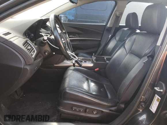 2016 Acura RLX Tech Pkg with VIN JH4KC1F57GC000996, listed as a Copart auction lot 83391544 with 97,707 mi miles and Salvage Title. Bid and sale history available at carsss.com. Image 7.