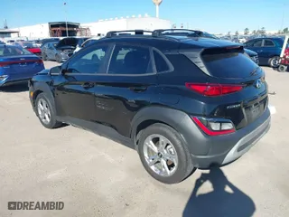 2022 Hyundai Kona SEL with VIN KM8K62AB9NU816168, listed as a IAAI auction lot 41723414 with 39,008 mi miles. Bid and sale history available at carsss.com. Image 3.