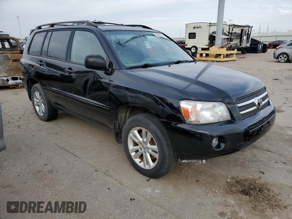 2006 Toyota Highlander Hybrid with VIN JTEEW21A960014765, listed as a Copart auction lot 78465134 with 212,689 mi miles and Clean Title. Bid and sale history available at carsss.com. Image 4.