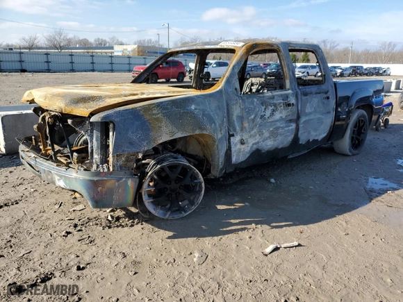 2011 GMC Sierra 1500 SLE with VIN 3GTP1VE06BG128839, listed as a Copart auction lot 85544934 with 0 mi miles and Non Repairable. Bid and sale history available at carsss.com. Image 1.