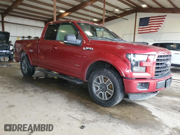 2016 Ford F-150 XLT with VIN 1FTFX1EGXGFA06932, listed as a Copart auction lot 62811725 with 133,339 mi miles and Salvage title. Bid and sale history available at DreamBid. Image 4.