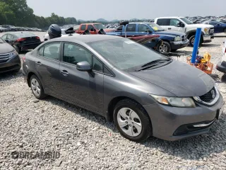 2013 Honda Civic LX z VIN 2HGFB2F51DH520293, wystawiony jako Copart lot #59308675 z przebiegiem 199 027 mil mil oraz Szkoda całkowita • Salvage title. Historia ofert i sprzedaży dostępna na DreamBid. Obrazek 4.