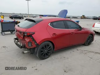 2019 Mazda Mazda3 Hatchback w/Premium Pkg with VIN JM1BPBNM9K1124082, listed as a Copart auction lot 53430905 with 45,858 mi miles and Salvage Title. Bid and sale history available at carsss.com. Image 3.