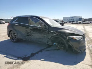 2021 Infiniti QX50 AUTOGRAPH with VIN 3PCAJ5DBXMF116307, listed as a Copart auction lot 47439955 with 51,300 mi miles and Salvage Title. Bid and sale history available at carsss.com. Image 4.
