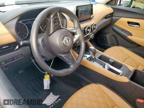 2024 Nissan Sentra SV with VIN 3N1AB8CV4RY359118, listed as a Copart auction lot 59172325 with 12,667 mi miles and Salvage title. Bid and sale history available at DreamBid. Image 8.