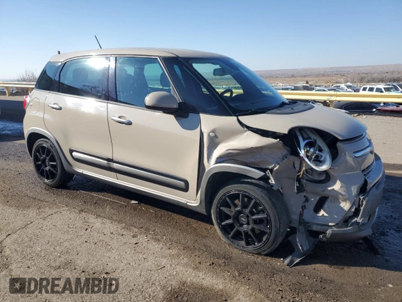 2014 FIAT 500L Trekking with VIN ZFBCFADH2EZ029457, listed as a Copart auction lot 83823804 with 97,151 mi miles and Salvage Title. Bid and sale history available at carsss.com. Image 4.