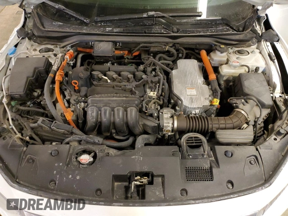 2022 Honda Insight Touring with VIN 19XZE4F97NE005510, listed as a Copart auction lot 42621515 with 20,969 mi miles and Salvage Title. Bid and sale history available at DreamBid. Image 12.