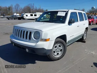 2011 Jeep Patriot Sport with VIN 1J4NT1GA4BD271442, listed as a IAAI auction lot 41639789 with 217,236 mi miles and . Bid and sale history available at carsss.com. Image 17.