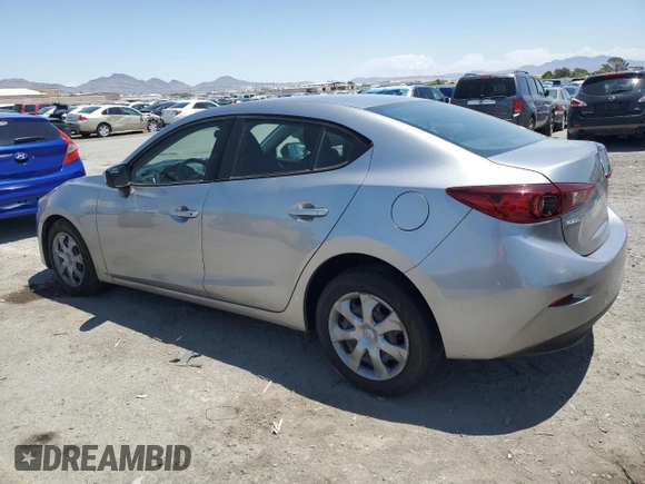 2015 Mazda 3 i Sport with VIN 3MZBM1U7XFM208710, listed as a Copart auction lot 60156625 with 86,748 mi miles and Salvage title. Bid and sale history available at DreamBid. Image 2.