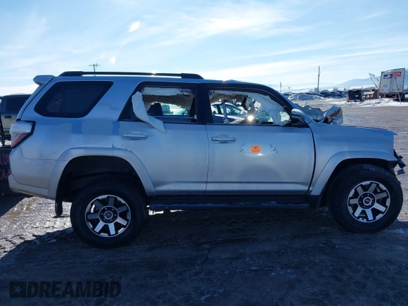 2023 Toyota 4Runner TRD Off Road Premium with VIN JTERU5JR6P6135587, listed as a IAAI auction lot 41681577 with Not provided miles and . Bid and sale history available at DreamBid. Image 13.