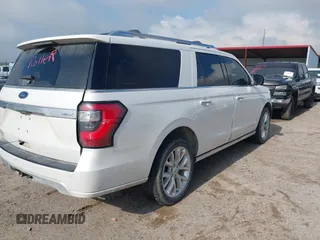 2019 Ford Expedition Max Platinum with VIN 1FMJK1MT9KEA54634, listed as a IAAI auction lot 42307984 with Not provided miles and . Bid and sale history available at DreamBid. Image 4.