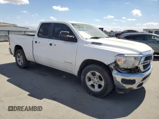 2019 Ram 1500 Tradesman with VIN 1C6RRECT3KN535465, listed as a Copart auction lot 71939764 with Not provided miles and Salvage title. Bid and sale history available at DreamBid. Image 4.