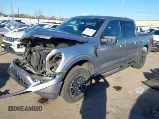 2022 Ford F-150 XL with VIN 1FTFW1E88NFA04136, listed as a IAAI auction lot 41483233 with 51,786 mi miles. Bid and sale history available at carsss.com. Image 17.
