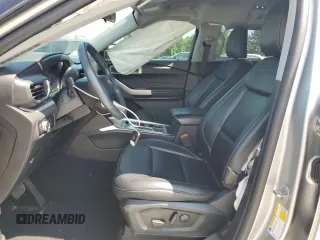 2023 Ford Explorer XLT with VIN 1FMSK7DH6PGA48191, listed as a Copart auction lot 62588395 with 24,383 mi miles and Salvage title. Bid and sale history available at DreamBid. Image 7.