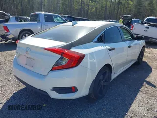 2017 Honda Civic Sedan EX-T with VIN 19XFC1F38HE203682, listed as a IAAI auction lot 41878634 with 96,195 mi miles. Bid and sale history available at carsss.com. Image 4.