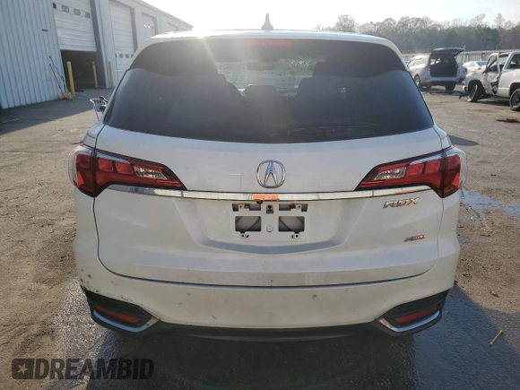 2016 Acura RDX Advance Pkg with VIN 5J8TB3H78GL008173, listed as a Copart auction lot 50922945 with 199,329 mi miles and Salvage Title. Bid and sale history available at carsss.com. Image 6.