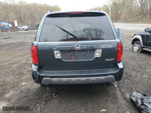 2004 Honda Pilot EX with VIN 5FNYF18414B011031, listed as a Copart auction lot 51757545 with 0 mi miles and Salvage Title. Bid and sale history available at carsss.com. Image 6.