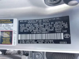 2015 Toyota Camry XLE with VIN 4T1BF1FK7FU886921, listed as a IAAI auction lot 41626611 with 171,377 mi miles. Bid and sale history available at carsss.com. Image 9.
