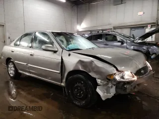 2001 Nissan Sentra GXE with VIN 3N1CB51D51L525519, listed as a Copart auction lot 89087075 with 164,990 mi miles and Salvage title. Bid and sale history available at DreamBid. Image 4.
