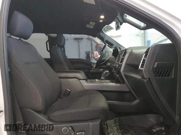 2017 Ford F-150 XL with VIN 1FTEW1EF5HKC24856, listed as a Copart auction lot 52581255 with 96,440 mi miles and Salvage Title. Bid and sale history available at carsss.com. Image 7.