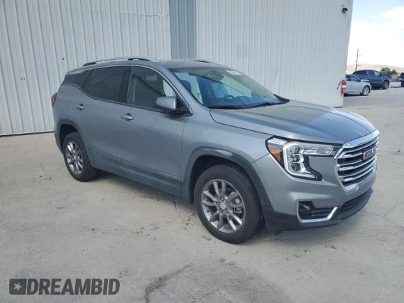 2023 GMC Terrain SLT with VIN 3GKALVEG9PL104826, listed as a Copart auction lot 61228295 with 26,444 mi miles and Clean title. Bid and sale history available at DreamBid. Image 4.
