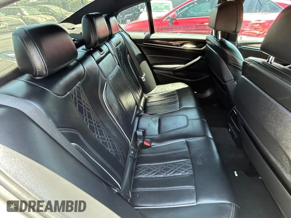 2017 BMW 5 Series 530i with VIN WBAJA5C33HG895181, listed as a Copart auction lot 64860455 with 69,355 mi miles and Clean title. Bid and sale history available at DreamBid. Image 6.