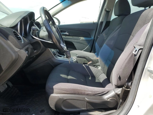 2014 Chevrolet Cruze 1LT with VIN 1G1PC5SB5E7102063, listed as a Copart auction lot 53755305 with 160,165 mi miles and Clean Title. Bid and sale history available at carsss.com. Image 7.