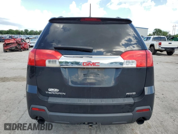 2015 GMC Terrain SLT with VIN 2GKFLXE38F6423510, listed as a Copart auction lot 55681475 with 262,358 mi miles and Salvage title. Bid and sale history available at DreamBid. Image 6.