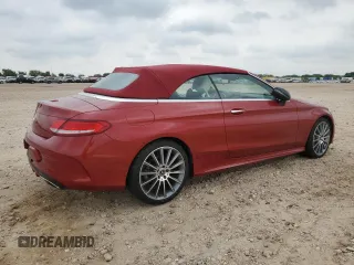 2018 Mercedes-Benz C 300 with VIN WDDWK4JB7JF714207, listed as a Copart auction lot 55471905 with 34,716 mi miles and Salvage title. Bid and sale history available at DreamBid. Image 3.