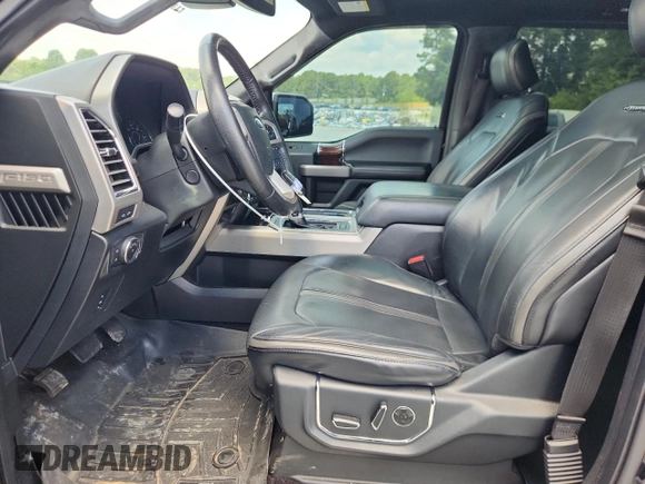 2016 Ford F-150 XLT with VIN 1FTEW1EF9GFB49621, listed as a Copart auction lot 61810865 with 258,610 mi miles and Salvage title. Bid and sale history available at DreamBid. Image 7.