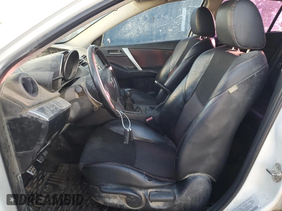 2013 Mazda 3 Mazdaspeed3 Touring with VIN JM1BL1L46D1785533, listed as a Copart auction lot 87672345 with 181,636 mi miles and Salvage Title. Bid and sale history available at DreamBid. Image 7.