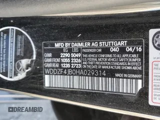 2017 Mercedes-Benz E-Class E 300 Luxury with VIN WDDZF4JB0HA029314, listed as a Copart auction lot 48226445 with 97,666 mi miles and Clean Title. Bid and sale history available at carsss.com. Image 13.
