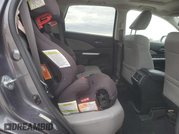 2015 Honda CR-V EX-L with VIN 2HKRM4H78FH666992, listed as a Copart auction lot 42400585 with 155,445 mi miles and Salvage Title. Bid and sale history available at carsss.com. Image 11.