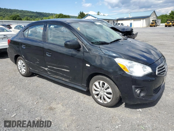 2018 Mitsubishi Mirage G4 ES with VIN ML32F3FJ5JHF05520, listed as a Copart auction lot 66881824 with 124,068 mi miles and Salvage Title. Bid and sale history available at carsss.com. Image 4.