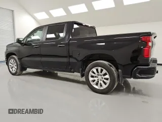 2020 Chevrolet Silverado 1500 Custom with VIN 3GCPWBEK6LG188106, listed as a Copart auction lot 47490695 with 128,205 mi miles and Clean Title. Bid and sale history available at carsss.com. Image 2.