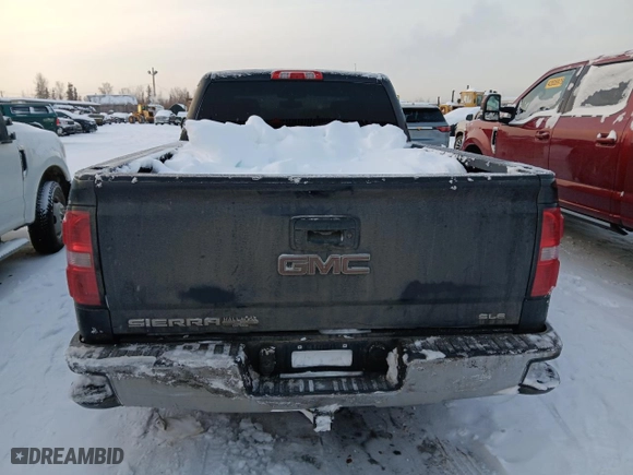 2015 GMC Sierra 1500 SLE with VIN 1GTV2UEC1FZ213151, listed as a Copart auction lot 41902705 with 0 mi miles and Salvage Title. Bid and sale history available at carsss.com. Image 6.