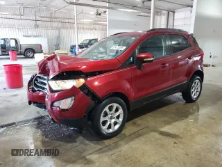 2020 Ford EcoSport SE z VIN MAJ6S3GL3LC387254, wystawiony jako Copart lot #57471395 z przebiegiem 9461 mil mil oraz Szkody całkowita. Historia ofert i sprzedaży dostępna na DreamBid. Obrazek 1.