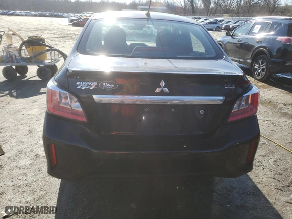 2022 Mitsubishi Mirage G4 ES with VIN ML32FUFJ3NHF03549, listed as a Copart auction lot 88162595 with 154,714 mi miles and Salvage Title. Bid and sale history available at carsss.com. Image 6.