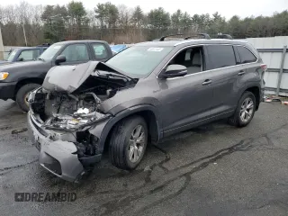 2014 Toyota Highlander XLE z VIN 5TDJKRFHXES037657, wystawiony jako Copart lot #53041445 z przebiegiem 134 344 mil mil oraz Szkoda całkowita • Salvage title. Historia ofert i sprzedaży dostępna na DreamBid. Obrazek 1.