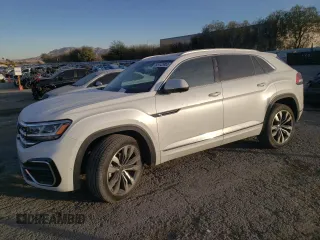 2022 Volkswagen Atlas SEL Premium R-Line with VIN 1V2FE2CA8NC218722, listed as a Copart auction lot 85142904 with 25,396 mi miles and Salvage title. Bid and sale history available at DreamBid. Image 1.