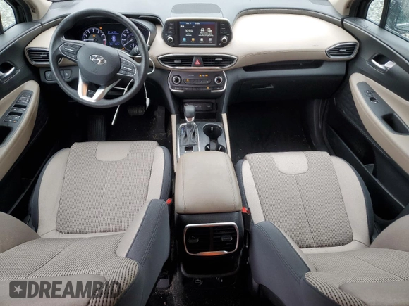2020 Hyundai Santa Fe SE with VIN 5NMS2CAD1LH232892, listed as a Copart auction lot 56045055 with 40,211 mi miles and Salvage title. Bid and sale history available at DreamBid. Image 8.
