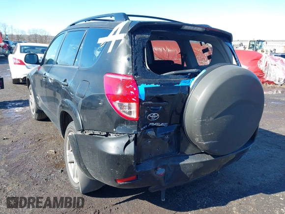 2008 Toyota RAV4 Sport with VIN JTMBK32V886040476, listed as a IAAI auction lot 41576176 with 165,025 mi miles. Bid and sale history available at carsss.com. Image 6.