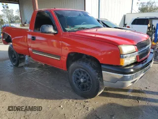 2003 Chevrolet Silverado 1500 LS with VIN 1GCEK14T33Z191293, listed as a Copart auction lot 76403634 with Not Provided miles and Salvage Title. Bid and sale history available at DreamBid. Image 4.