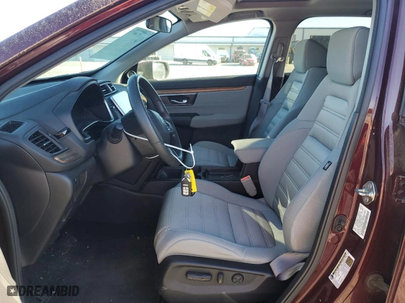 2019 Honda CR-V EX with VIN 7FARW1H50KE013089, listed as a Copart auction lot 50043735 with 95,843 mi miles and Salvage Title. Bid and sale history available at carsss.com. Image 7.