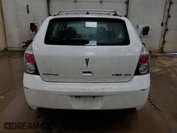 2010 Pontiac Vibe with VIN 5Y2SM6E03AZ417893, listed as a Copart auction lot 44311475 with 178,880 mi miles and Salvage Title. Bid and sale history available at carsss.com. Image 6.