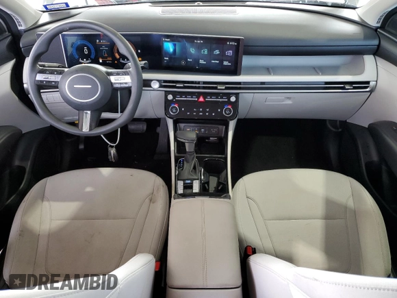 2025 Hyundai Tucson SEL with VIN 5NMJB3DEXSH467239, listed as a Copart auction lot 54619785 with 13,915 mi miles and Clean Title. Bid and sale history available at DreamBid. Image 8.