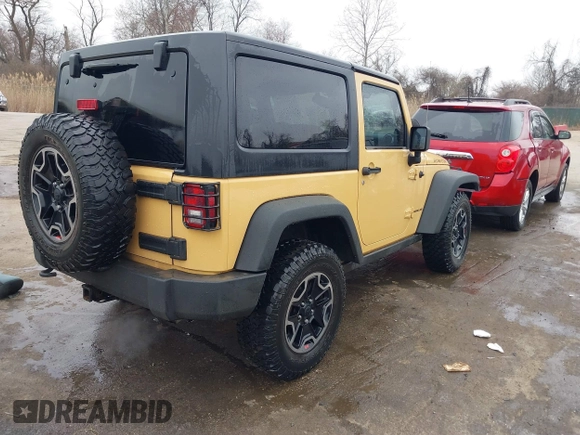 2013 Jeep Wrangler Rubicon 10th Anniversary with VIN 1C4BJWCG5DL688504, listed as a IAAI auction lot 41797184 with 109,414 mi miles and . Bid and sale history available at DreamBid. Image 4.