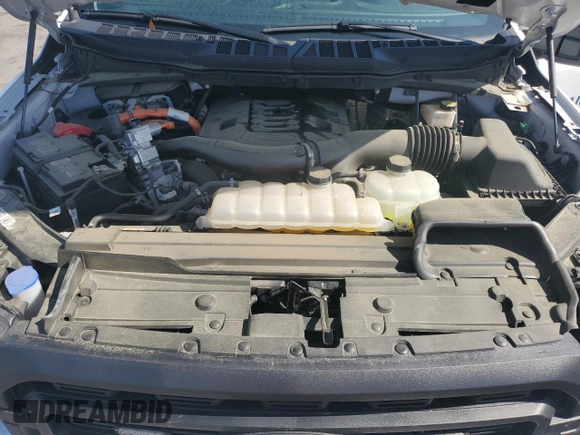2023 Ford F-150 XL with VIN 1FTFW1ED8PFD25707, listed as a Copart auction lot 51474555 with 16,073 mi miles and Salvage title. Bid and sale history available at DreamBid. Image 11.