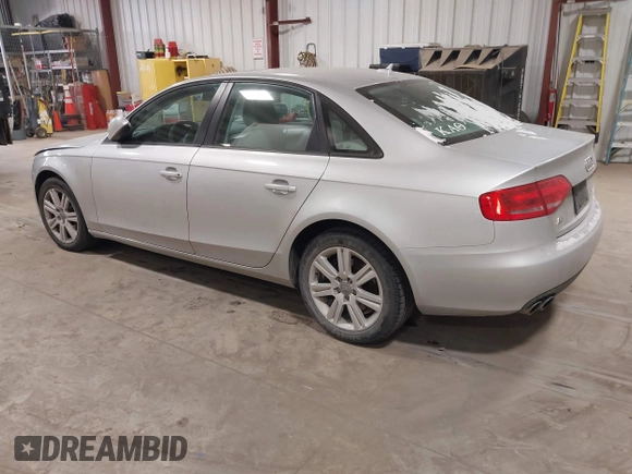 2010 Audi A4 2.0T Premium with VIN WAUAFAFL5AN058231, listed as a IAAI auction lot 41561885 with 100,975 mi miles. Bid and sale history available at carsss.com. Image 3.